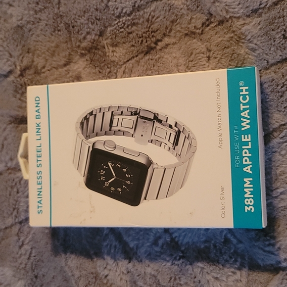 NIB Stailess Steel Link Band for 38MM Apple Watch - Picture 1 of 2